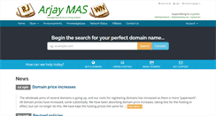 Desktop Screenshot of mas.arjayenterprises.net
