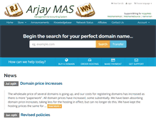 Tablet Screenshot of mas.arjayenterprises.net